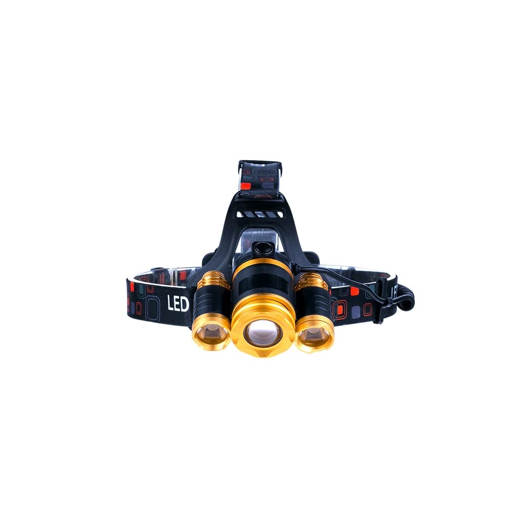 OYYMTE Headlight Strong Light Charging Portable Long-Range Head-Mounted 3000 Flashlight LED Night Bright Fishing Miner's Lamp Waterproof