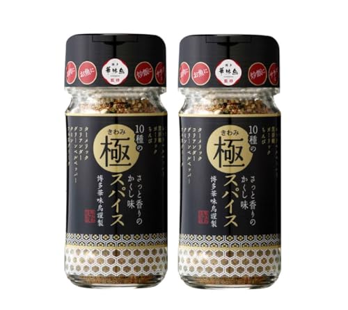 博多華味鳥監修 10種の極スパイス 55g ×2個 万能調味料