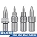 Thermal Friction Hot Melt Short Drill Bit Solid Carbide Hole Making Tool M3 M4 M5 M6 M8 M10 Metal Drilling Tool 1PCS(M6(D5.3))