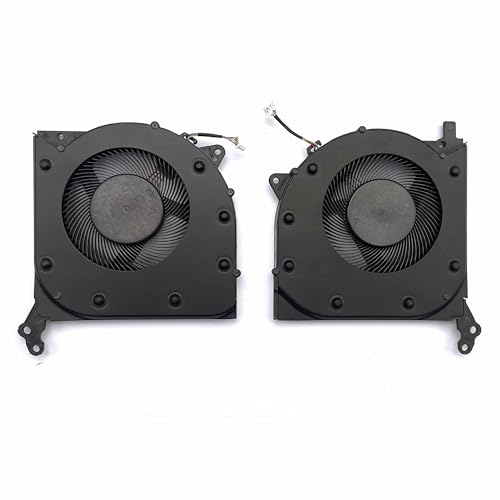 Image of New CPU+GPU Cooling Fan Replacement for Lenovo Legion 5-15'' Gen 5 (Type 82B5) Legion 5-15ARH05, P /N: DFS5M325063B1C DFS5K323161A1C, 5F10S13917 5F10S13914, Type: 82AU 81Y6 (GTX 1650 /Ti Series)