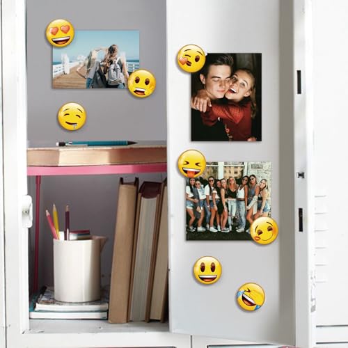16 imanes decorativos para refrigerador estilo Emoji miniatura 4
