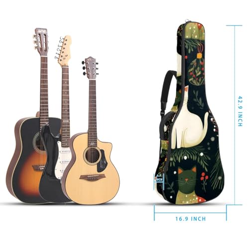 Sac à dos pour guitare basse et acoustique en tissu Oxford léger - 5