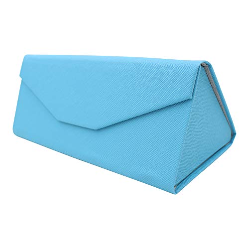Image of Real Sic Glasses Case for Men and Women - Magnetic Folding Hard Shell Sunglass Holder - Inspired by Solid Color