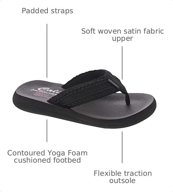 Image of Skechers womens Asana - Hidden ValleyFlip-Flop
