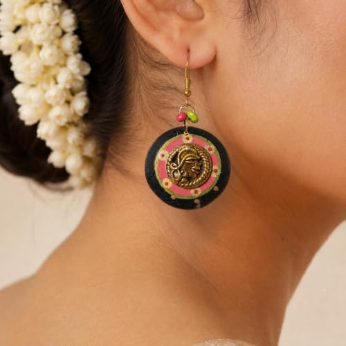 Image of Boho Ethnic Earrings Collection for Women - Colorful Tassel, Hoop, Stud, Drop, Chandelier & Huggie Styles Inspired by Festival Fashion