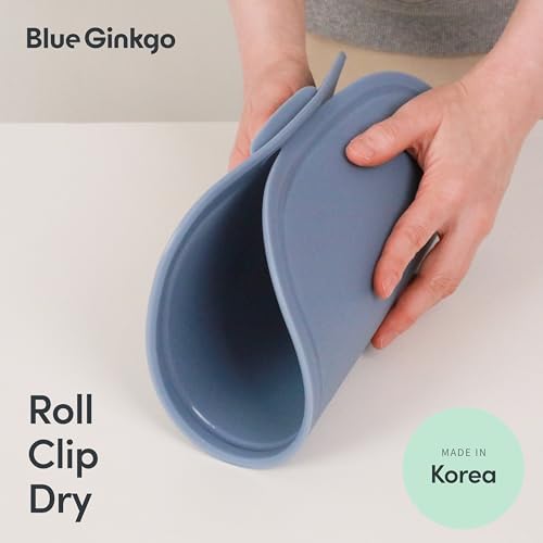 Set de 3 tablas de cortar de silicona Blue Ginkgo miniatura 5