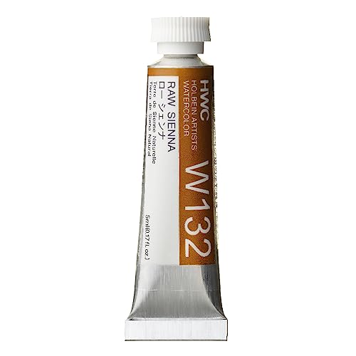 Holbein Artists' Watercolors - Raw Sienna - 5ml Tube -  W132
