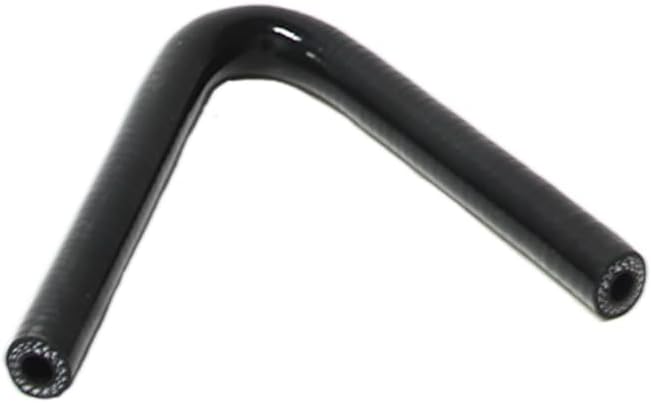 Automotive Silicone Tubing, ID 1.25" (32mm) 135 Degree Elbow, 5"(127 mm) Leg Length,3-Ply High Performance Coupler Silicone Hose for Turbo/Intercooler/Intake Piping (Black)