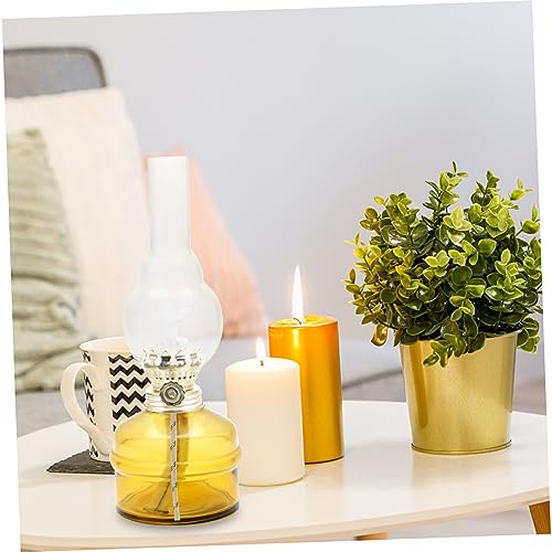 Support de cheminée de e à huile mèche coton pour lampe à mazout