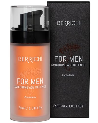 Natürliche Anti Aging Gesichtscreme für Männer - Schnell Absorbierende Antifaltencreme für Trockene & Sensible Mischhaut mit Astaxanthin, Aloe Vera, Jojoba Öl I Vegane Gesichtspflege für Herren (30ml)