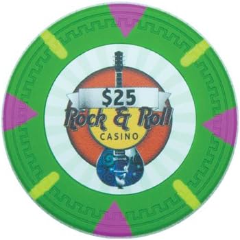 Claysmith 1000 Rock & Roll 14gm Bulk Clay Poker Chips - Choose Chips