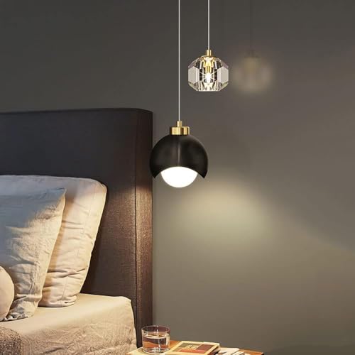 Suspension en cristal et luminaire de plafond en cuivre pour restaurant