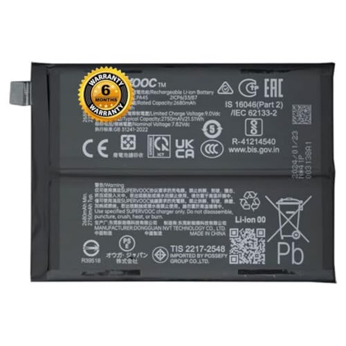 Image of BLPA45 Battery for OnePlus Nord CE4 5500mAh Battery with 6 Month Warranty**(R8)