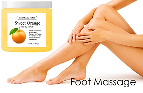 Orange Body Scrub 10 Oz - Essentially Kates #TOP3