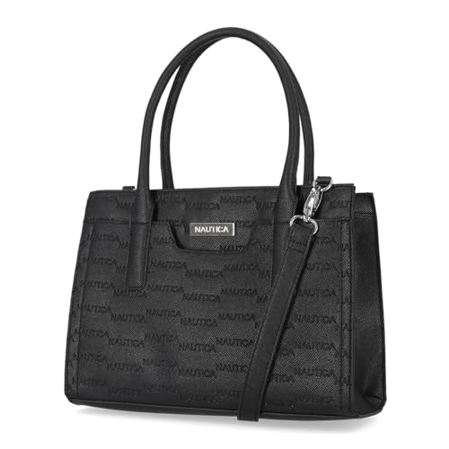 Image of Nautica Womens Sandy Jr. Top Handel Satchel with Removable Crossbody Strap