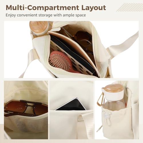 Women’S Travel Gym Bag, Small Duffle For Fitness & Workout Gear, Dual Straps, Wet Storage Compartment2