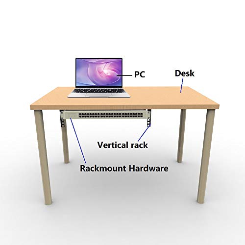 Mofangtech 4U Folding 19 Inches Cold Rolled Steel Wall Mountable Simple Vertical Rack And Networking Euipment Rack Including Hardware For Assembly (4U100)… #TOP6