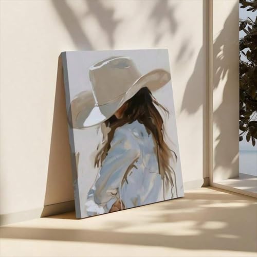 Affiche murale sur toile style western pour une ambiance douce - 2
