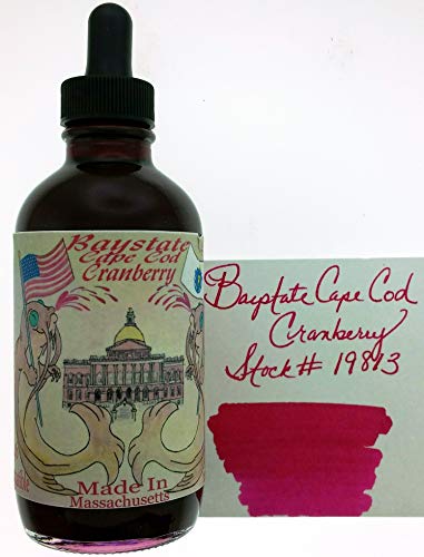 Image of Noodler's Ink Refills Baystate Cranberry 4.5 oz with Free Pen Bottled Ink - ND-19813