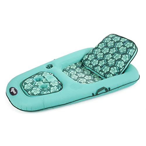 Campania 2 In 1 Convertible Water Lounge, Multi Teal Floral Print #TOP8