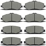 Front Rear Brake Pads Kit For Jeep...