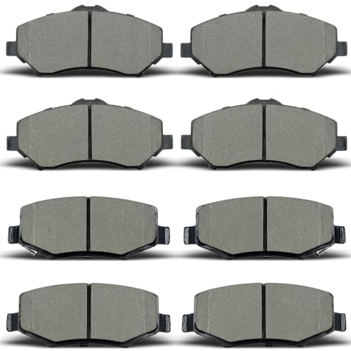 Front Rear Brake Pads Kit For Jeep...