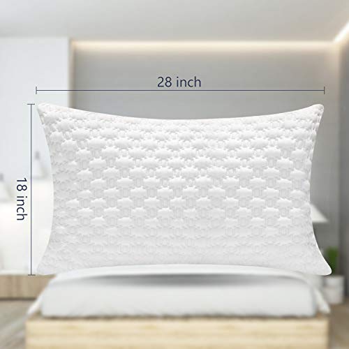Milemont Shredded Memory Foam Pillow, Bed Pillows, Pillow for Sleeping