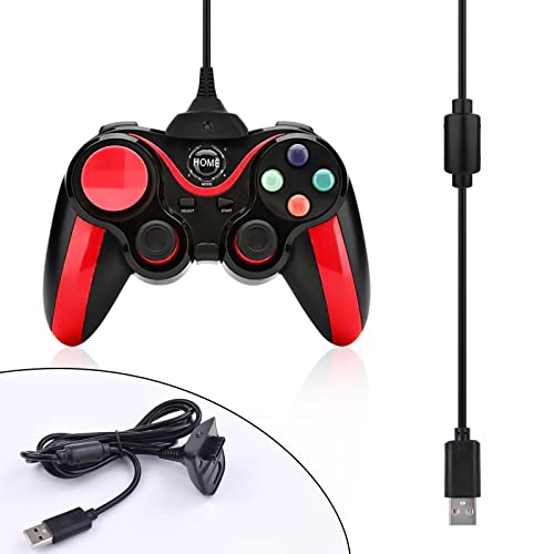 Xbox 360 Controller Charging Cable - Replacement for Microsoft Xbox 360 Slim Wireless Gaming Controllers Charger