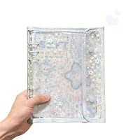 Amazon | シール帳 透明 A5シール帳 女の子 シールバインダー 四コマ内