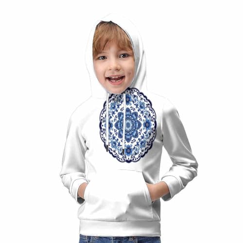 Sweat à capuche garçon imprimé animaux, une idée cadeau originale pour ado de 6 à 15 ans - 5