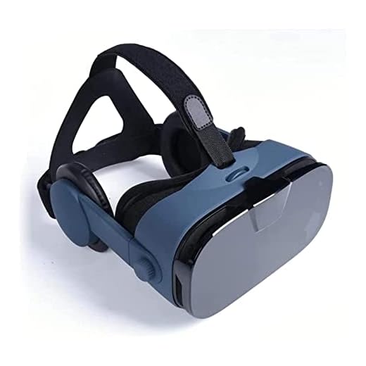 KSDCDF Vr Headset for telefoner - virtuella verkställande skyddsglasögon | Bekväm och justerbar Vr Glasögon Spela dina bästa mobila 3D-spel 360 filmer - Underbar gåva for barn och vuxna (Color : B)