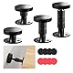 Toionmm 4 Stück Anti Shake Abstandshalter, Verstellbares Anti Shake Bettrahmen Werkzeug, Bett Abstandhalter Wand 30-110mm, Kopfteil Stopper für Betten, Sofas