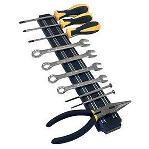 Image of 33cm (2 Pcs) Magnetic Knife Bar, Storage Strip, Kitchen Holder, Rack Strip Patti 13 Inch (Black)