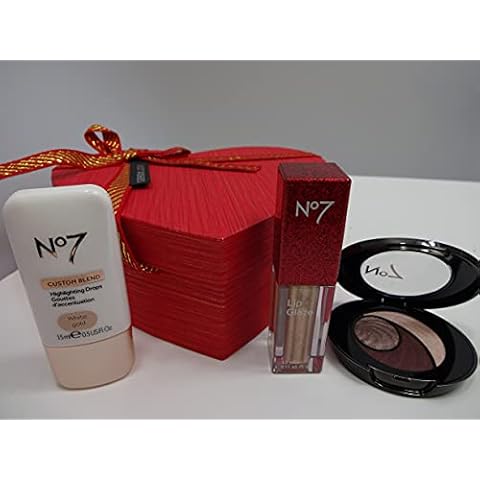 No7 Shimmer Beauty Box Gift Set with Highlights Cover