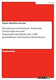 pescheria di napoli youtube  Devolution in Schottland - Praktische Schwierigkeiten und Legitimationsprobleme der 1998 geschaffenen schottischen Institutionen (German Edition)