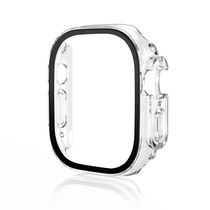 Verre Apple Watch Ultra 49 mm étui PC protecteur écran iwatch amovible