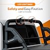 KEKO - LED Light Bar Mount Brackets - 2 Pack - Carbon Steel - Black - Wall Mount