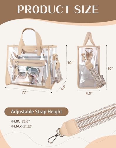 Bolsa Tote Clara Grande para Mujer con Bolsa Interior miniatura 5