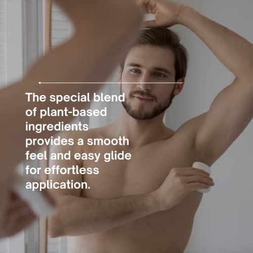 Alpinia Natural Deodorant For Men & Women - Fragrance-Free And Aluminum-Free Formula For All-Day Protection #TOP6