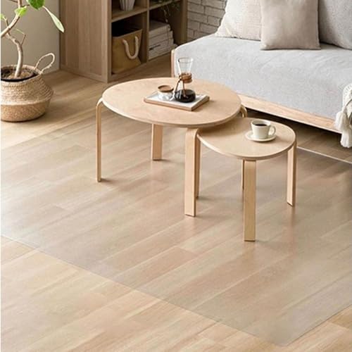 Tapis de chaise de bureau transparent pour espace de télétravail - 4