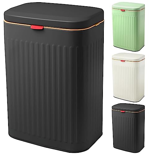 Poubelle de cuisine avec couvercle, 8 l, en acier inoxydable, à accrocher aux tiroirs et aux portes d'armoire, montage mural, poubelle à compost bio, pour salle de bain, bureau, chambre à coucher