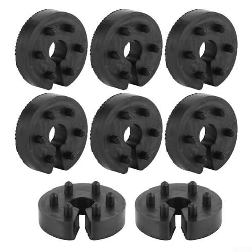 Honseadek 13mm Spring Travel Limiter, 6-Way Positionable Suspension, Robust Plastic Construction for Front or Rear Car Suspension Repair