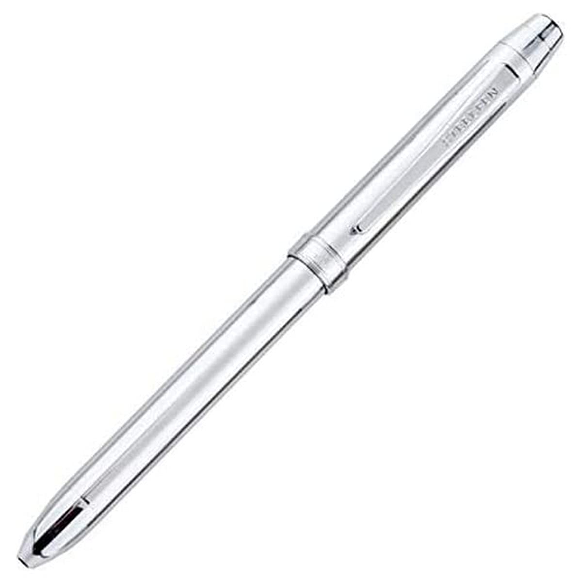 Steelpen 430-7 3 Fonksiyonlu Tükenmez Kalem Parlak Krom