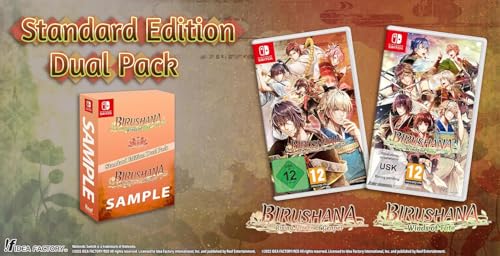 Birushana Dual Pack Switch jeu otome RPG avec deux aventures de l'ère Genpei