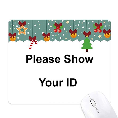 Alfombrilla de ratón «Please Show Your ID» para proteger tu escritorio con estilo único