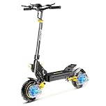 iENYRID Electric Scooter, 50-75Km Long Range, Escooter Adults, 20.8Ah Battery,Adjustable Height,Dual Braking System and Shock Absorption,10 inch Off-Road Tires,Foldable and Portable Black