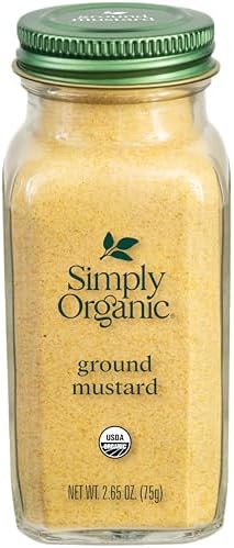 Simply Organic Certified Organic Ground Mustard Seed Container - 3.07oz