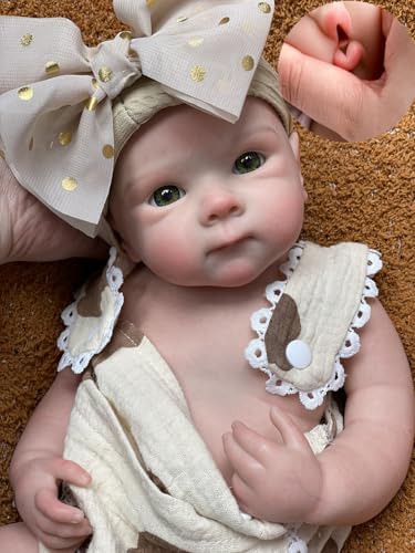 Muñeca Bebé Silicona Anatómica 18 pulgadas Abenduot miniatura 1