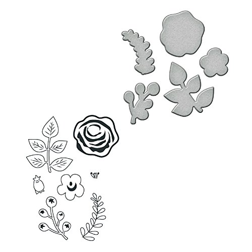 Spellbinders Divine, Motivo Floreale con Set di