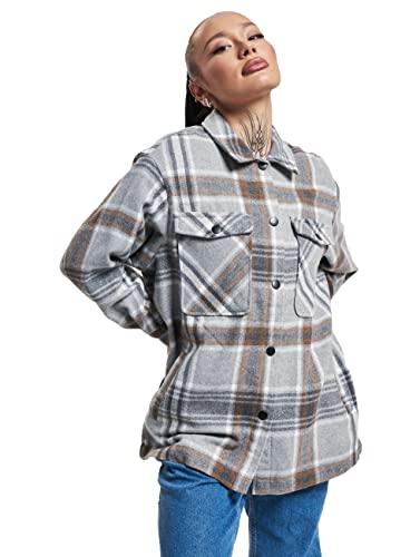 Kurzmantel Karo Hemd Mantel Damen Damen Mantel Kariert Vero Moda
